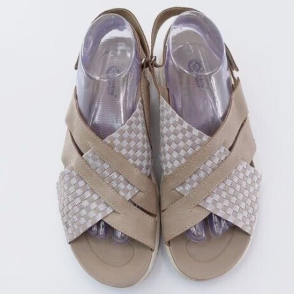 Earth Spirit  Womens Size 9 - Criss Cross Slingback Sandals